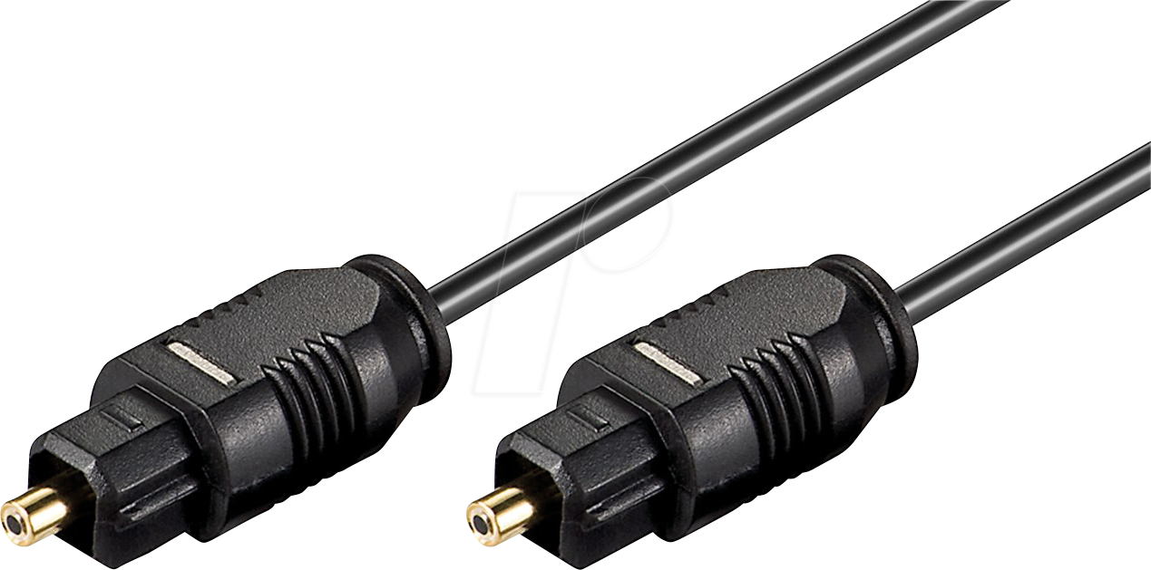 GOOBAY 50563 - Toslink Kabel, 2,2 mm, 0,5 m