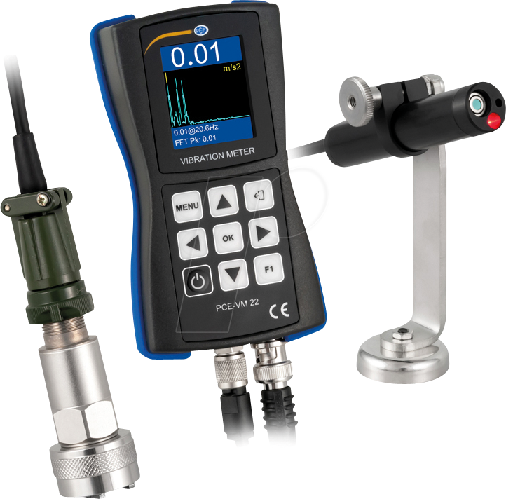 PCE VM 22 - Vibrationsmessgerät PCE-VM 22