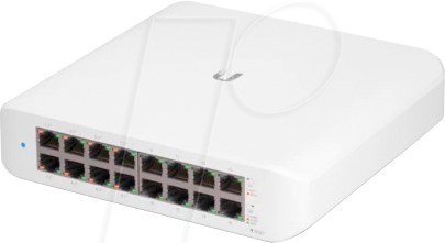 Thumbnail - UBI USWLITE16POE - Switch, 16-Port, Gigabit Ethernet, PoE+