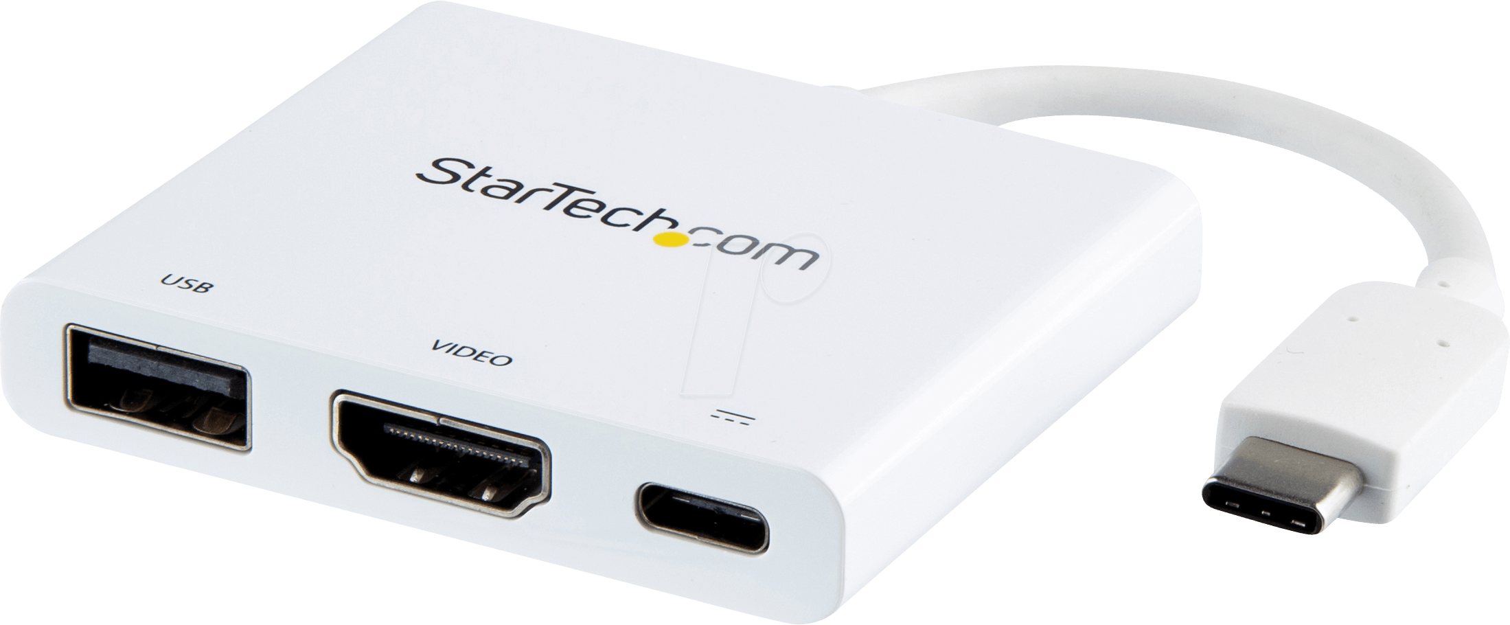 ST CDP2HDUACPW - Multiport-Adapter USB 3.0 Type-C auf HDMI, USB-A, weiß