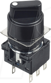 Thumbnail - ID LB1S21LT6 - Wahlschalter LB, 22 mm , schwarz