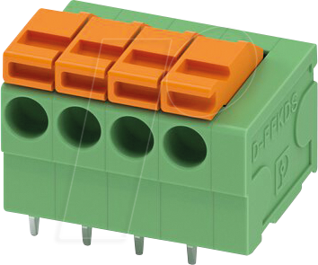 FFKDSA1H 3,81 4 - Leiterplattenklemme, 4 polig, RM: 3,81 mm, 0,14 - 1,0 mm²