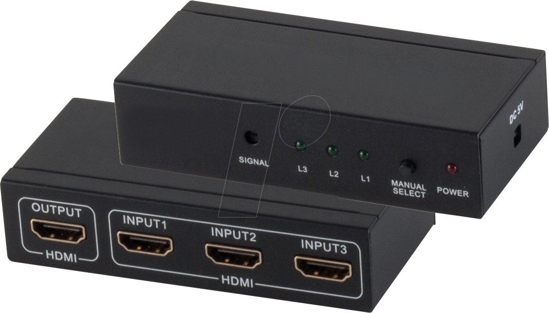 SHVP SP05-02003 - HDMI Switch, 3-Port, 4K2K, 3D