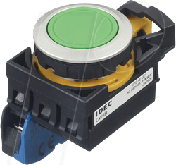 Thumbnail - ID CW4BM1E10G - Einbautaster CW, 28 mm , 1 NO, grün