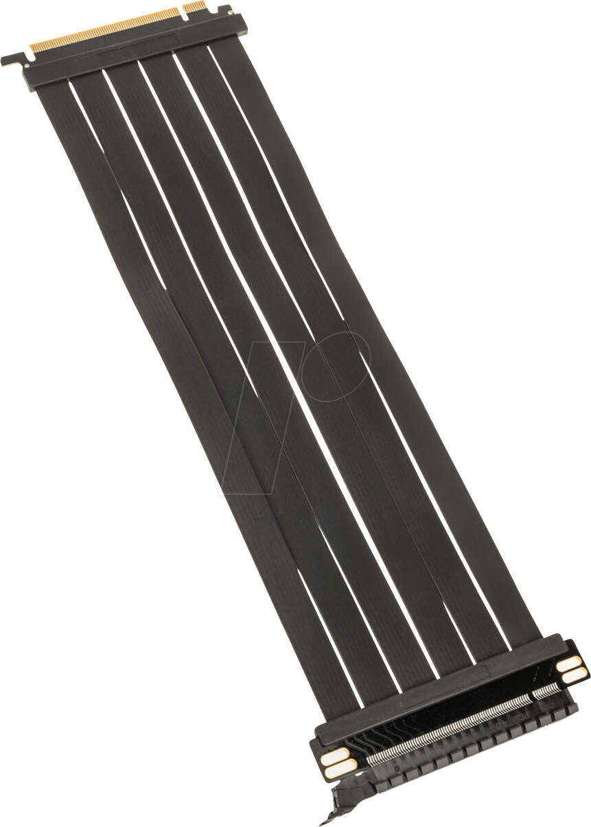 KOLINK 06379 - Kolink PCIe 5.0 Riser Kabel, 180 Grad, schwarz - 30 cm