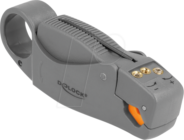 DELOCK 90512 - Abisolierer für Koaxialkabel mit 3 Klingen