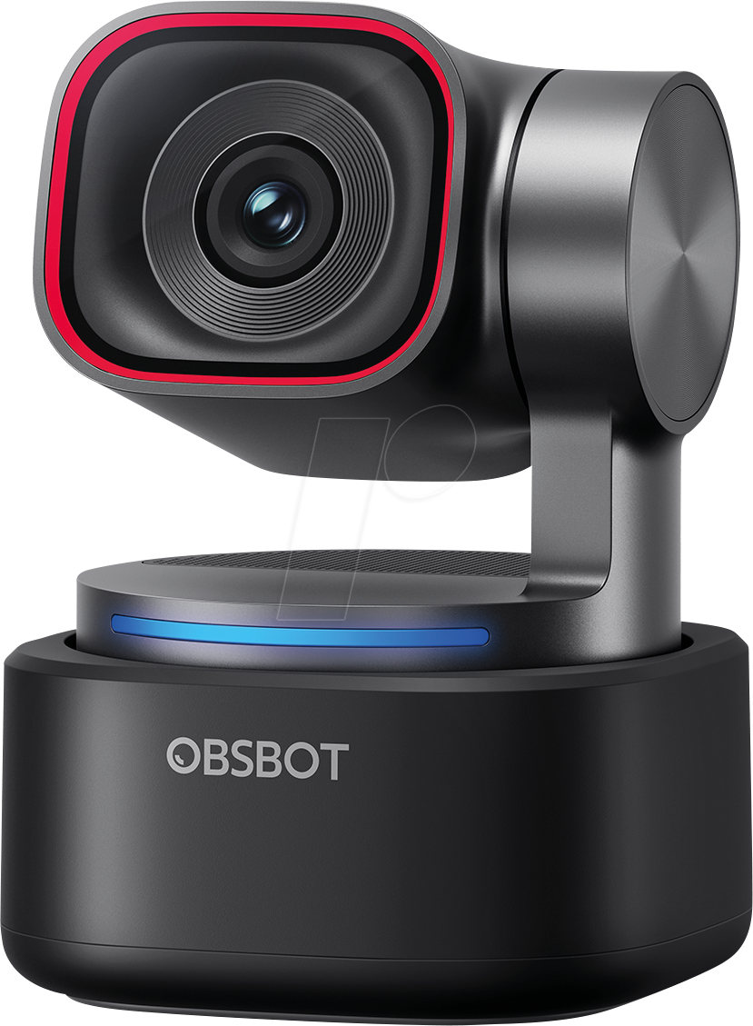 OBSBOT TINY3 - AI-Kamera, 4K, 2-Achsen Gimbal, Sprach- und Gestensteuerung