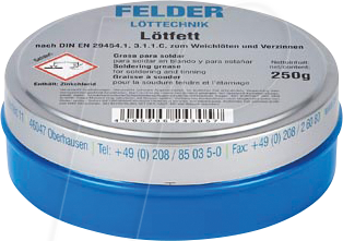 FE 243100551 - Lötfett, 250 g
