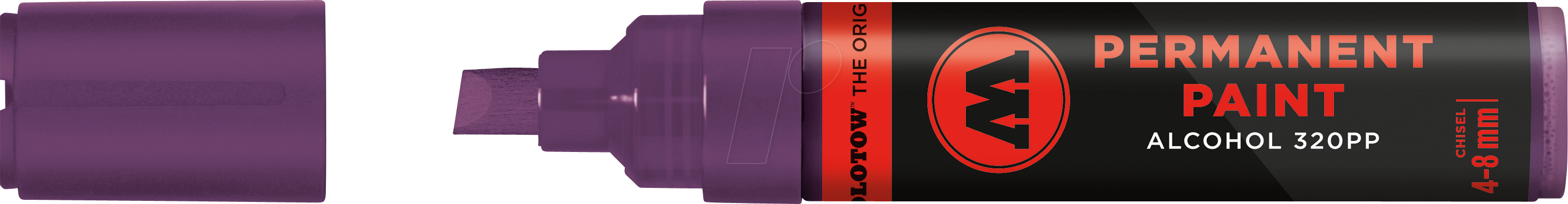 MO230042 - Permanent Marker 320PP, 4-8 mm, purpur