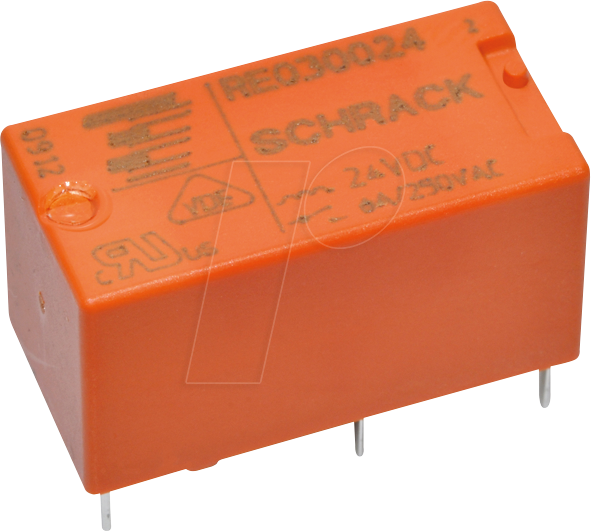 TE 2-1416010-6 - Leistungsrelais monostabil, THT, 6 A, 1 Schließer (NO)