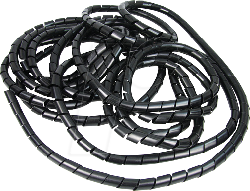 HEIT IVO-501174 - Spiralschlauch, Ø 6 mm, schwarz, 10 m