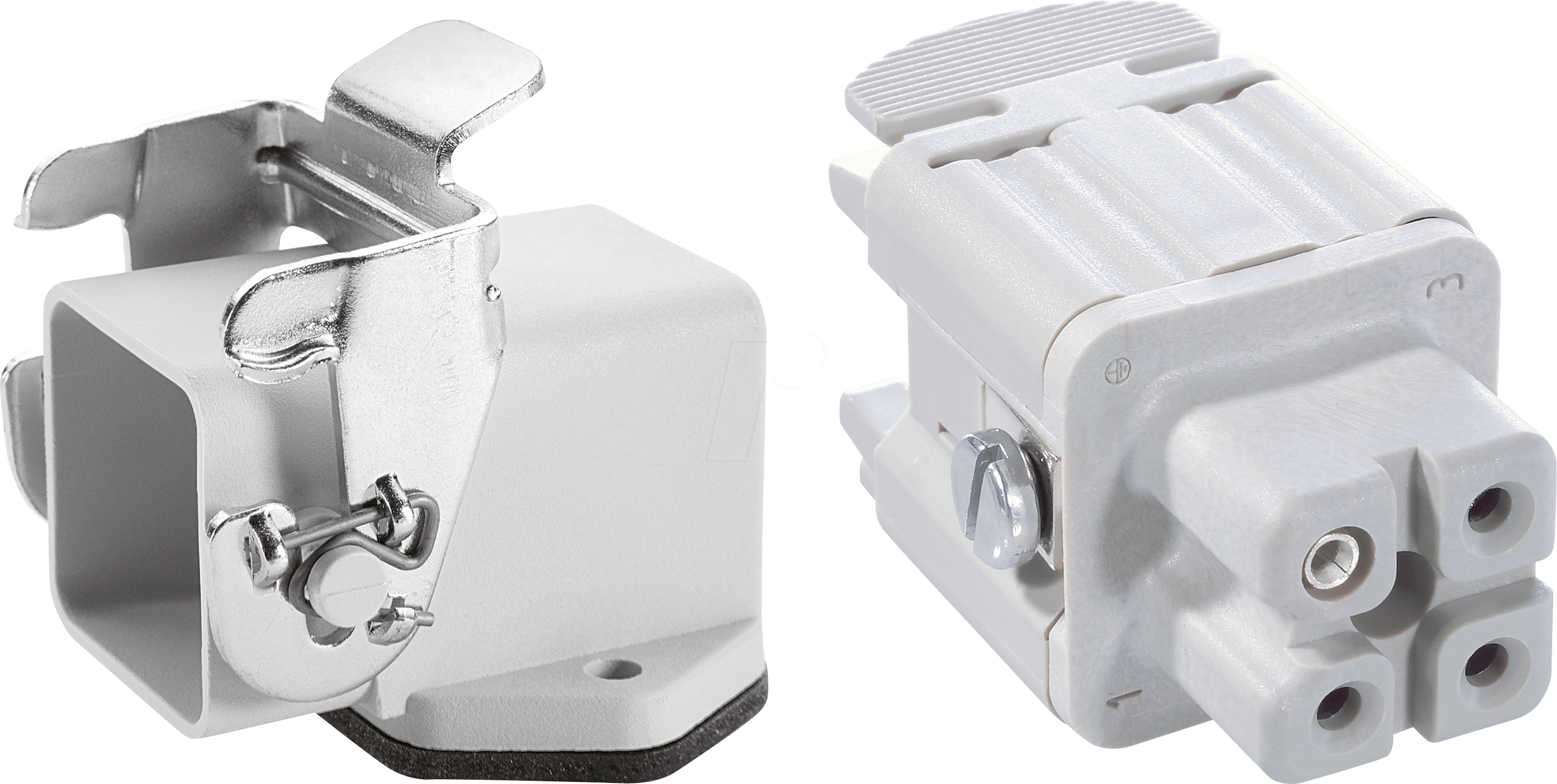 HA 3 B AGS - EPIC® H-A 3 - 3+PE - Buchse, AGS, grau