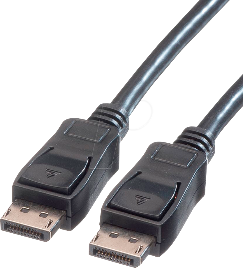 Thumbnail - VALUE 11995604 - DisplayPort 1.2 Kabel, 4K 60 Hz, 7,5 m
