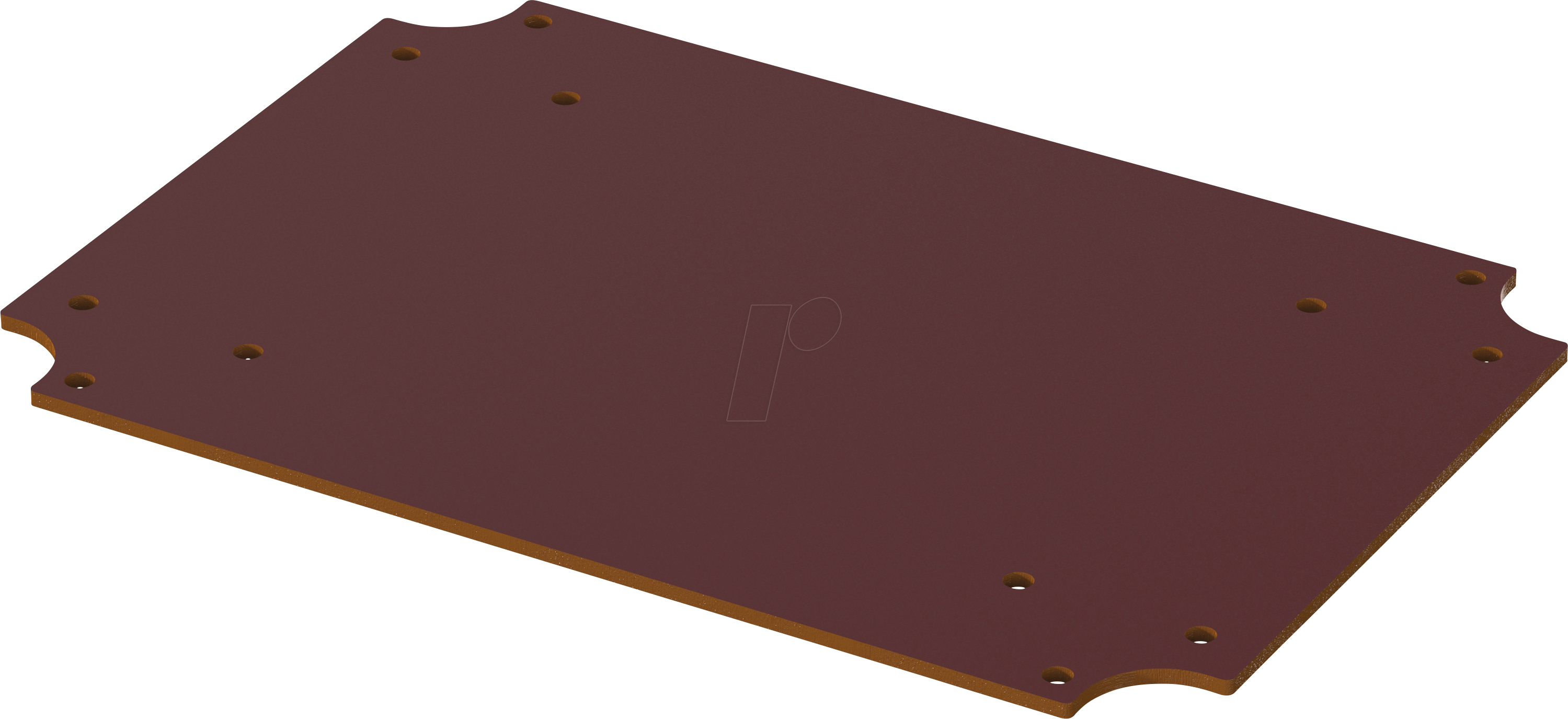 BA 48804301 - BoVersa Montageplatte, für BOV 171204, Polycarbonat