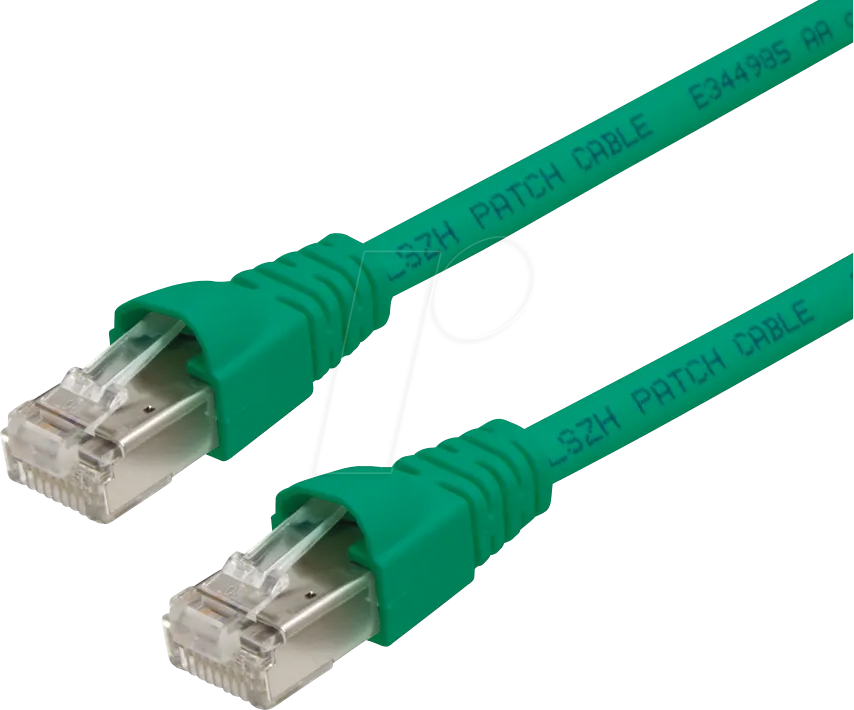 Thumbnail - TG 100007974 - Patchkabel RJ45 Cat.6A S/FTP 1 m grün