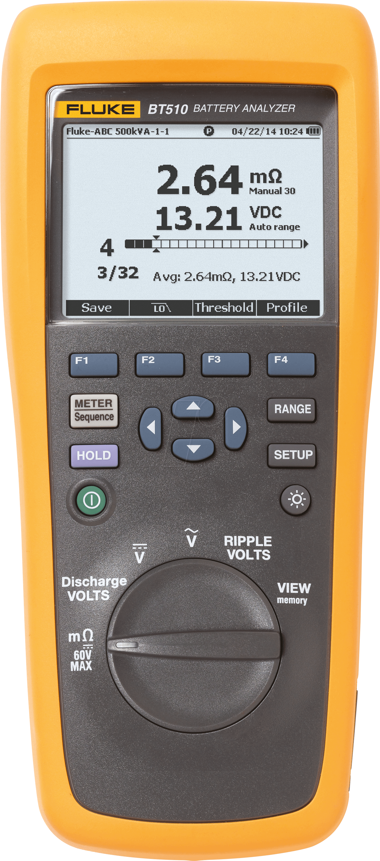 FLUKE BT510 - Batterietester BT510, 0 - 600 V AC/DC