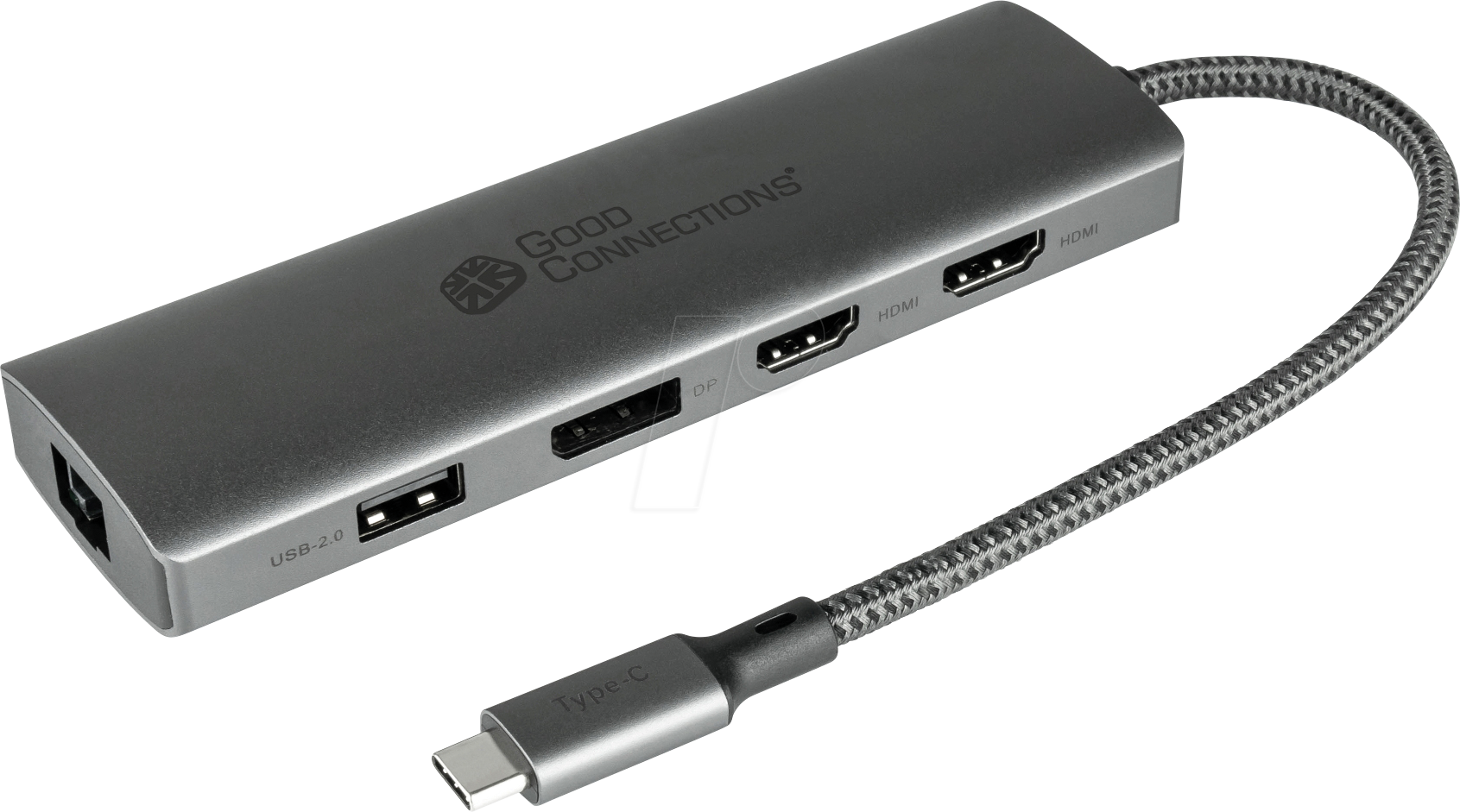 Thumbnail - GC HUB-C001A - Dockingstation/PortReplicator, USB-C