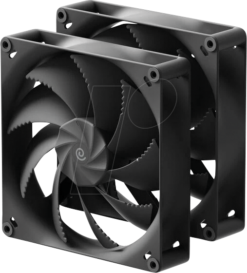 HAVN 13825 - HAVN H18 PWM Lüfter - 2er-Pack, 180mm, schwarz