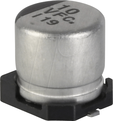 PAN EEEFC1V100R - Elko, 10 µF, 35 V, 105 °c