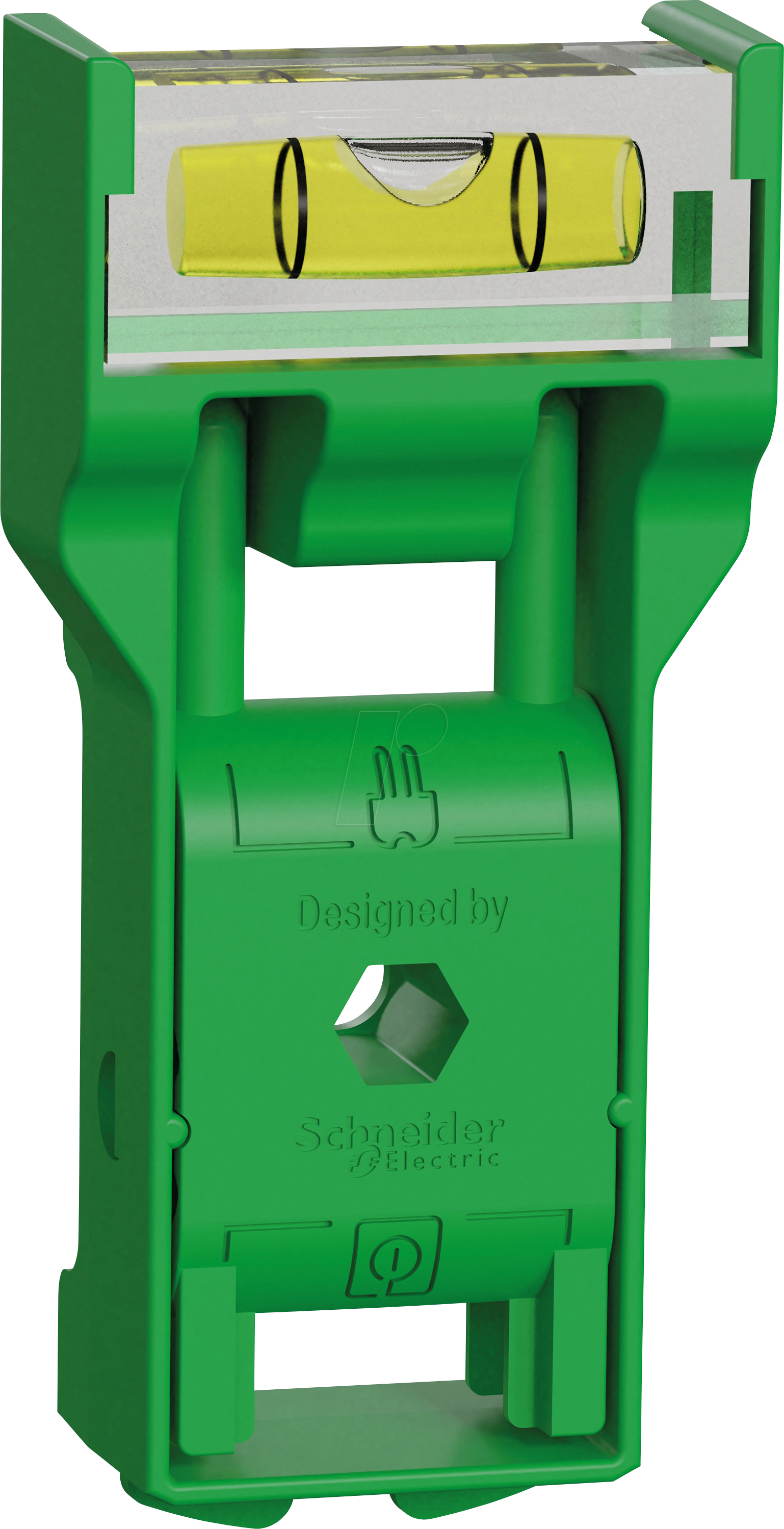 ELSO WDE015733 - Mini-Wasserwage, zur Ausrichtung von Schalter, Steckdosen etc.