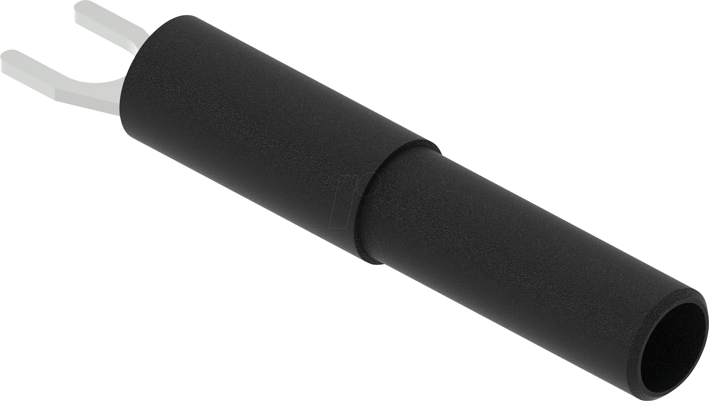 PJP ADA3032-SW - Kabelschuh Adapter, 4 mm Busche / Kabelschuh, schwarz