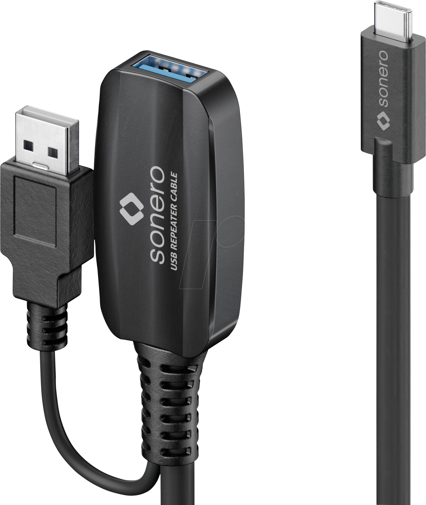 SON-XU3020-100 - USB 5 Gb/s, Verlängerungskabel, USB-C > USB-A, 10,0m