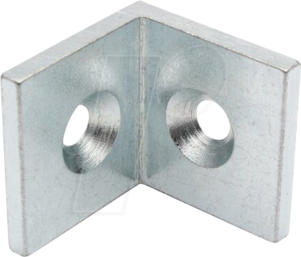 P40 SW Z N8 - Stahlwinkel, verzinkt, 40x40 I-Typ Nut 8