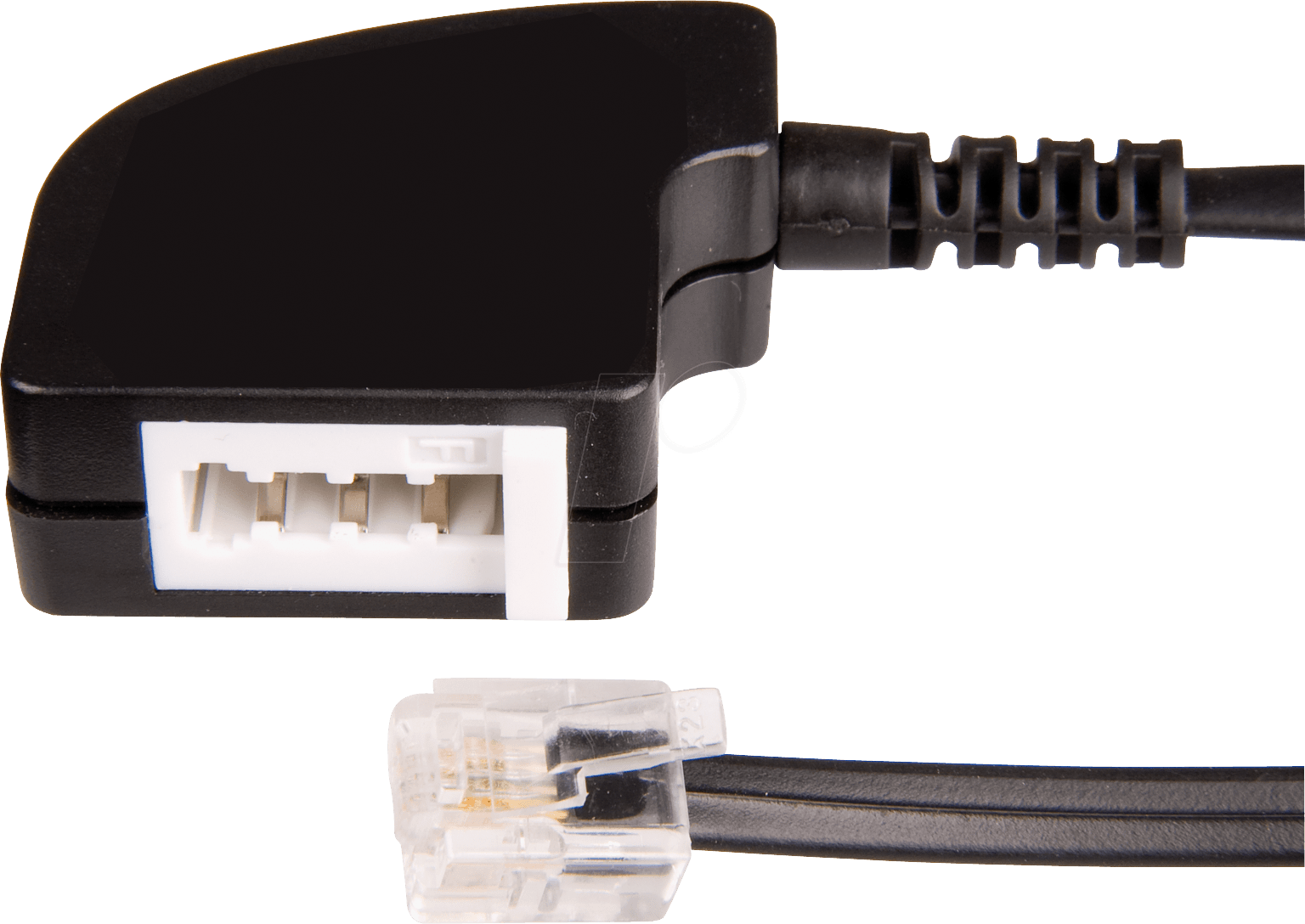 Thumbnail - TAE 4FK-MS - TAE Adapterkabel, F Buchse / Modular Stecker, 0,2 m