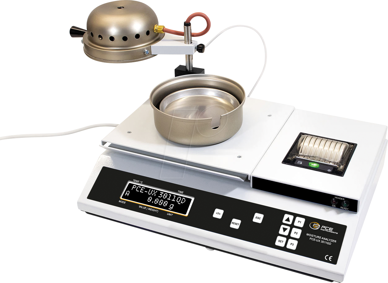 PCE UX 3011QD - Feuchtebestimmerwaage PCE-UX 3011QD