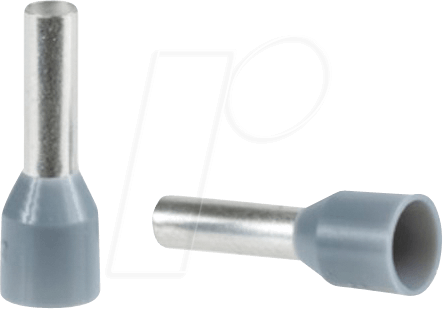 SE DZ5CE025 - Aderendhülse Linergy DZ5. Ø 2,5 mm², Grau, 1 Stück