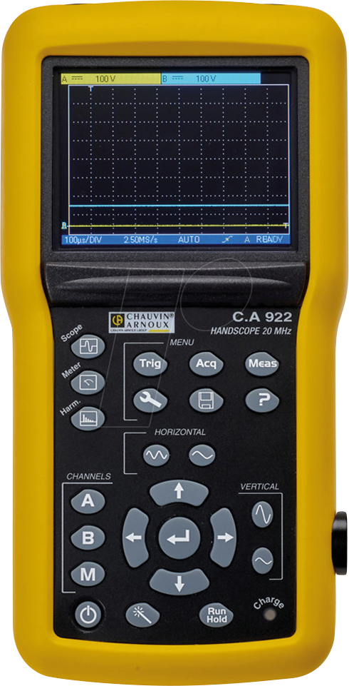 CHAU P01192200 - Handheld-Oszilloskop C.A 922, 20 MHz, 2 Kanäle, Multimeter