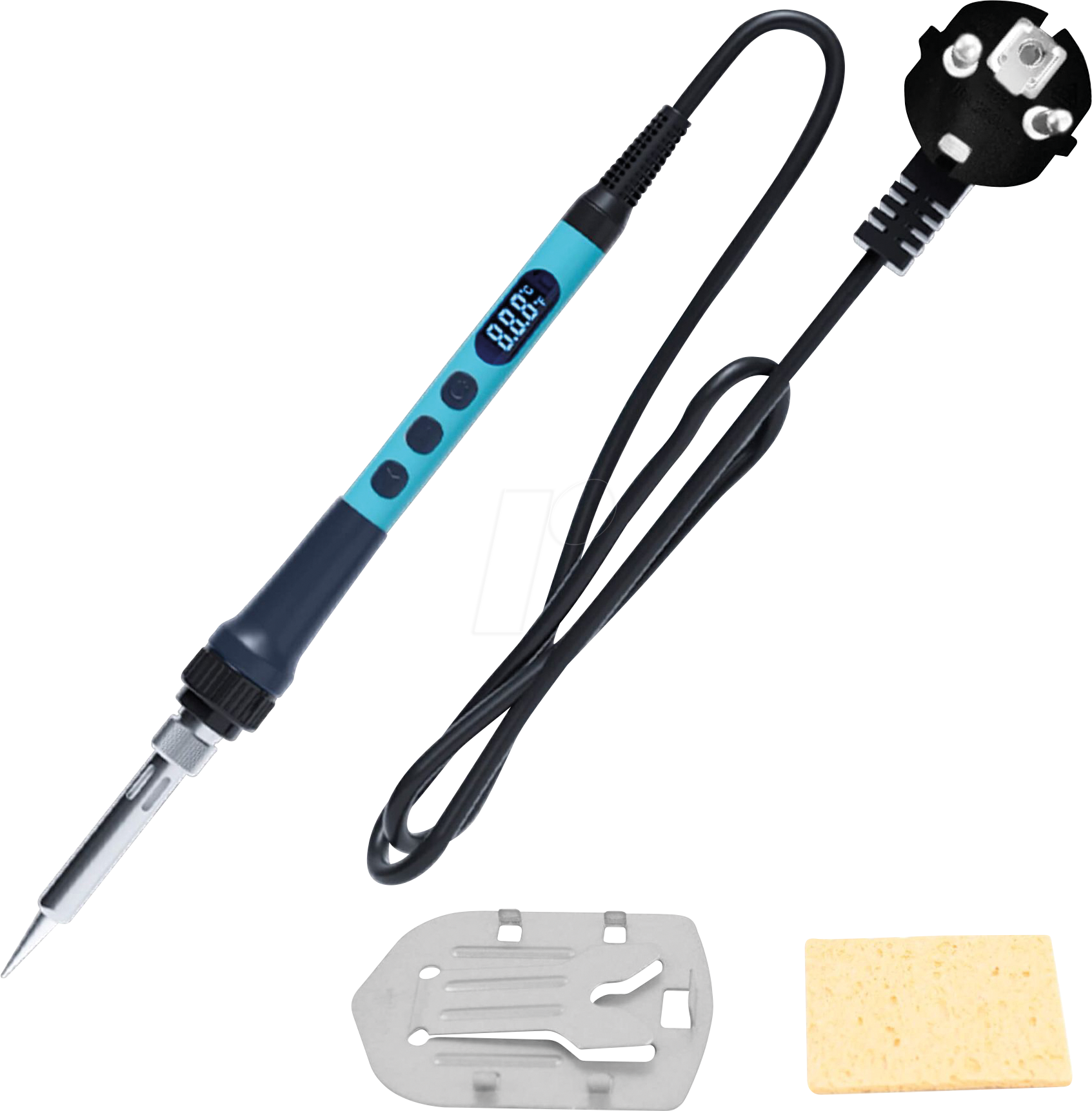 PCW 09B - Lötkolben, 90 W, temperaturgeregelt, mit LCD Display