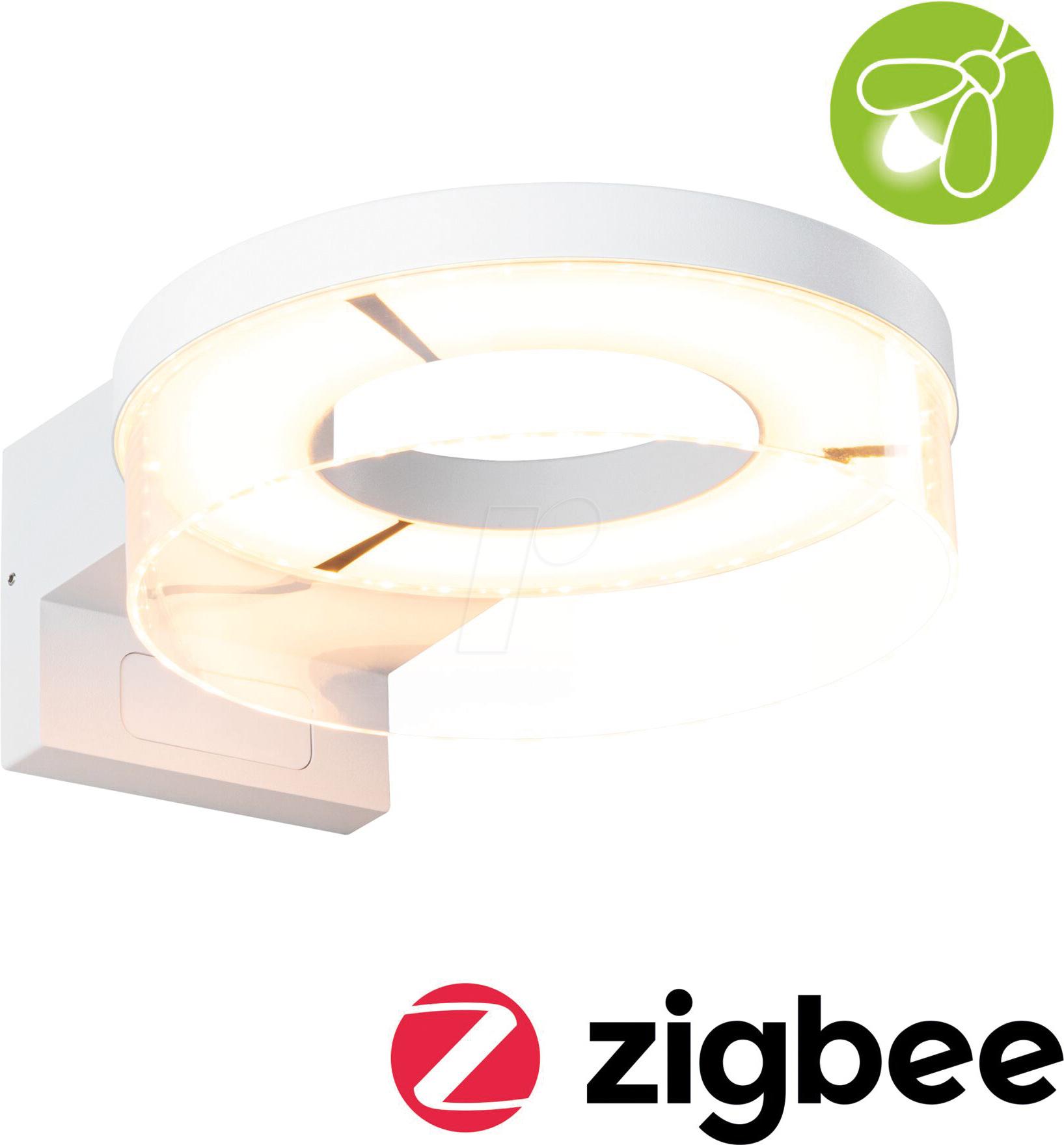 PLM 93114 - Außenwandleuchte Capea, 12,5 W, 800 lm, 2200-3000 K, Zigbee, wei