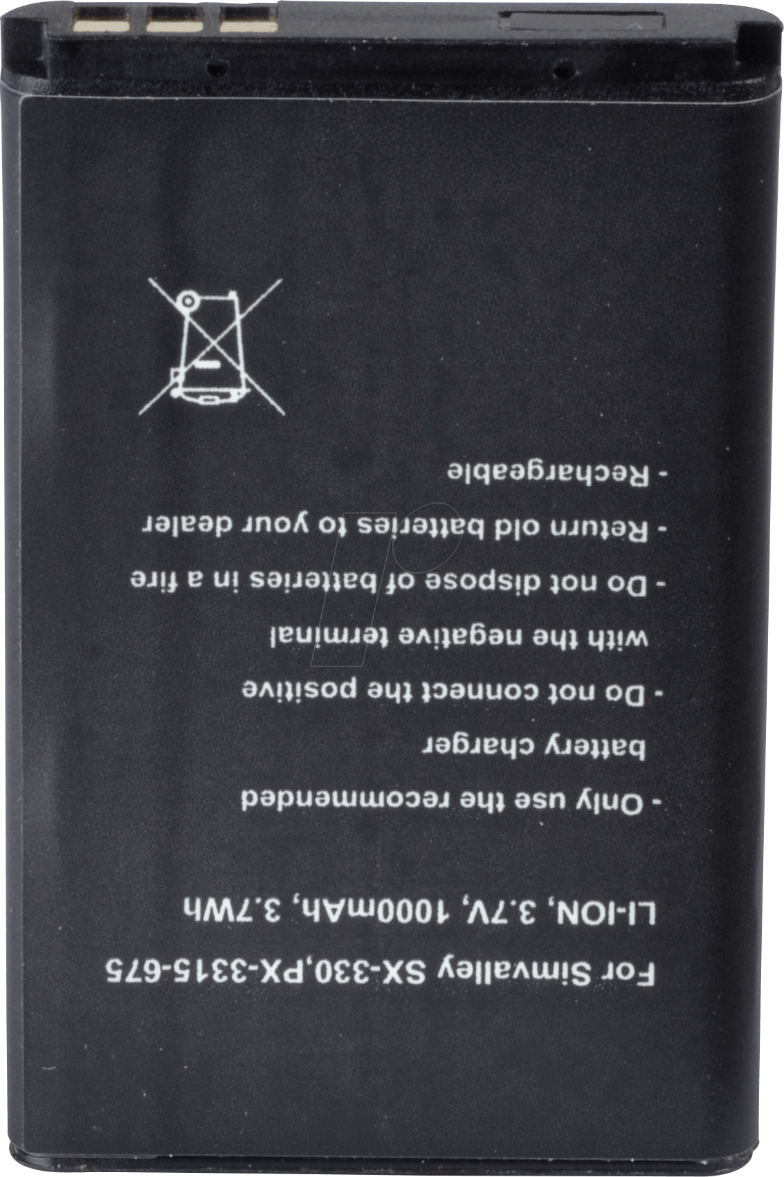 AKKU AM 1 - Ersatzakku, AMPLICOM Powertel M4000, Li-ion, 1000 mAh