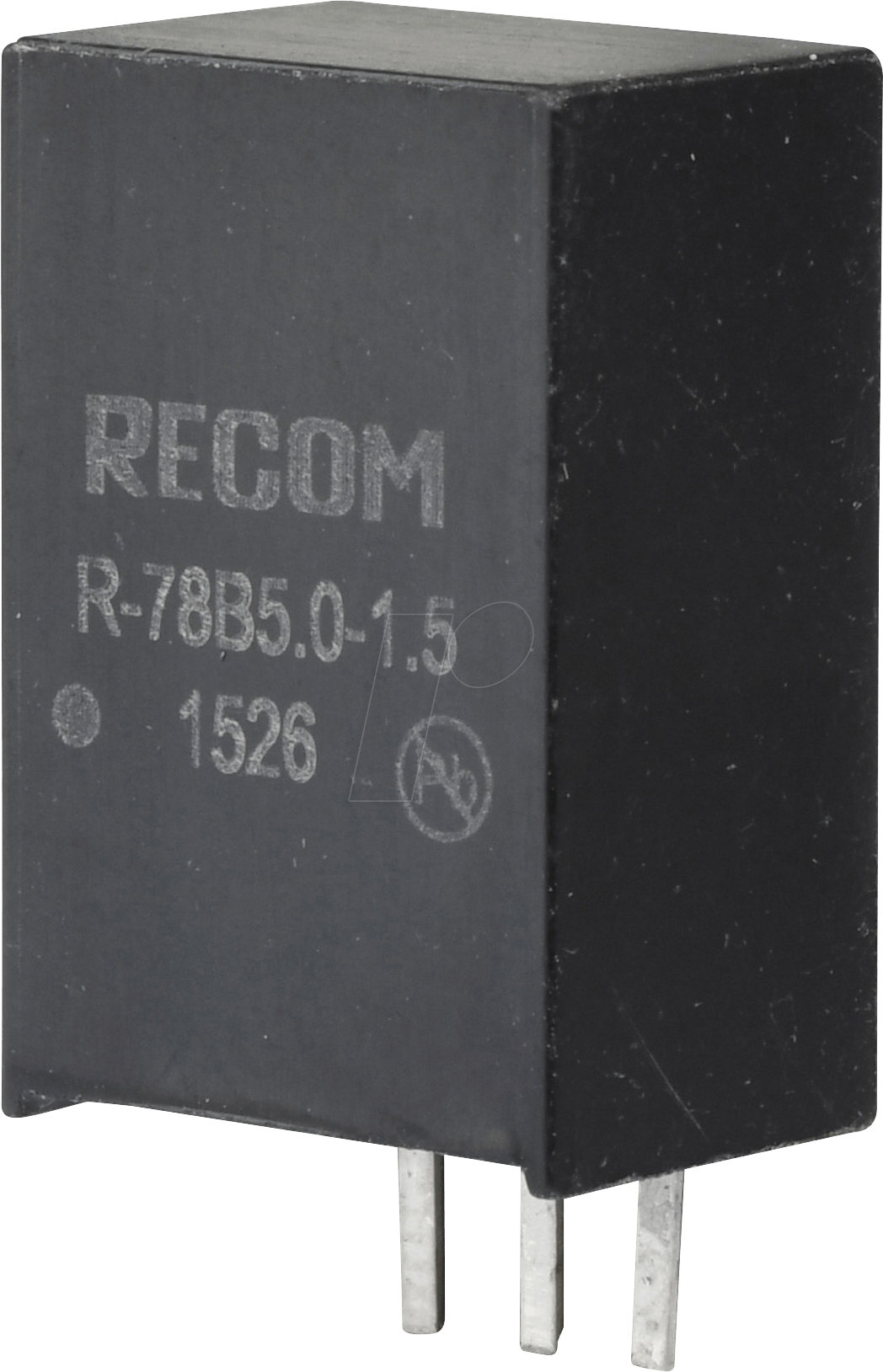 Thumbnail - R-78B50-15L - DC/DC-Wandler R78B, 6.5-18 Vin, Single, 5 Vout, 1.5 A, SIP-3L