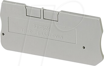 D-PT 1,5/S-TWIN - D-PT 1,5/S-TWIN Abschlussdeckel