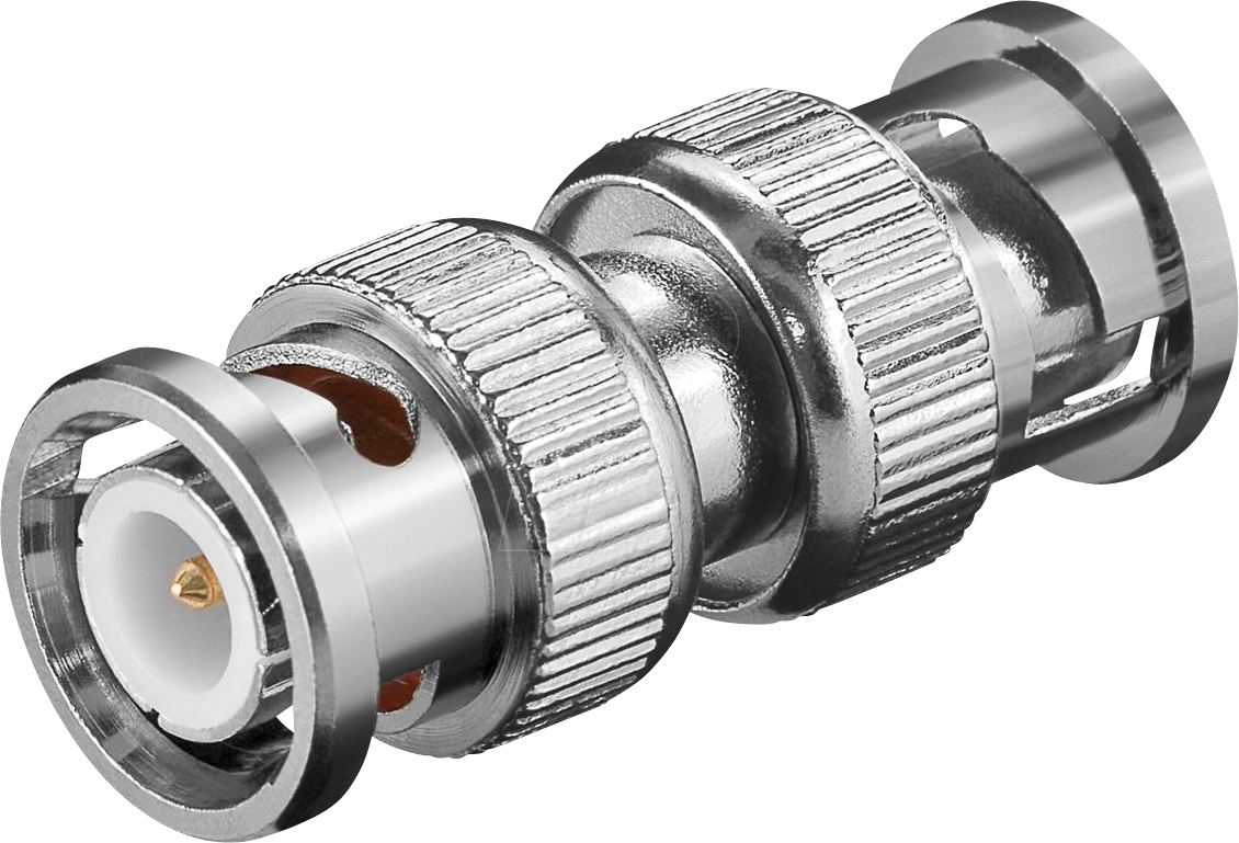 GOOBAY 11339 - BNC-Verbinder, gerade, 2x Stecker, 50 Ohm
