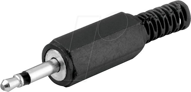 KS 25 - Klinkenstecker, 2,5 mm, Mono, 2-pol