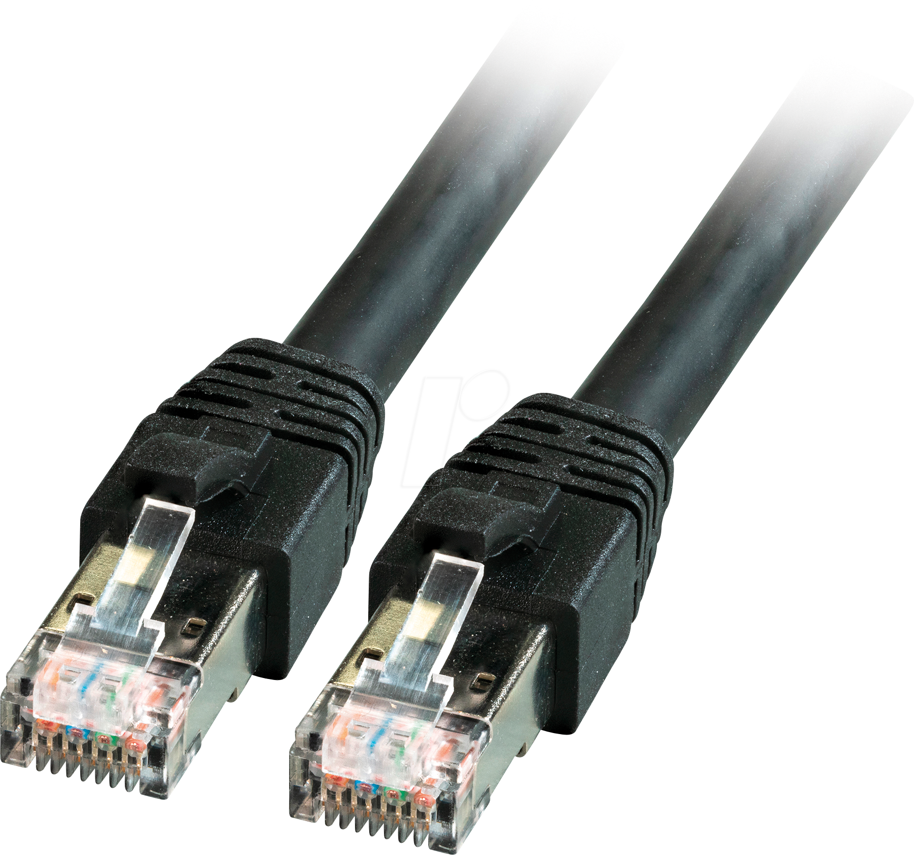 Thumbnail - EFB K5528SW.1 - RJ45 Patchkabel S/FTP, Cat.8.1,BC, LSZH, 1 m, schwarz