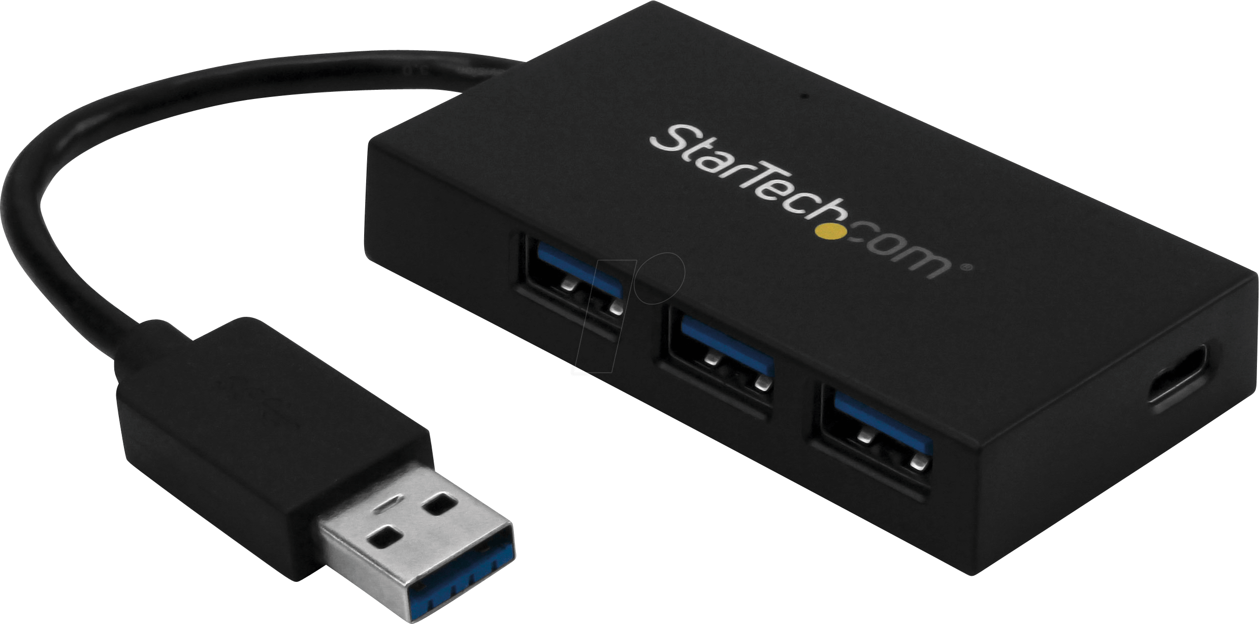 ST HB30A3A1CSFS - USB 3.0, 4 Port USB-A Hub, 3x USB-A 1x USB-C, schwarz