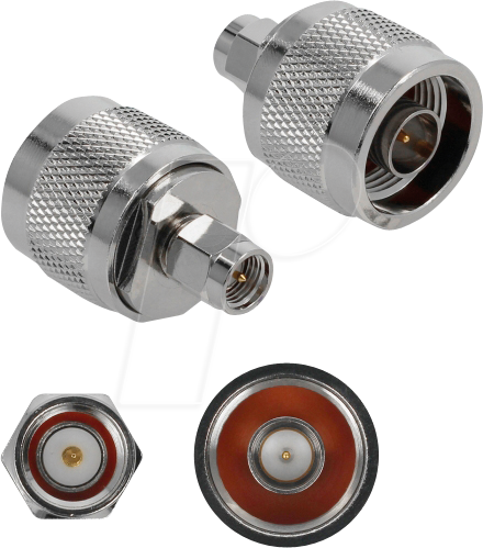 DELOCK 89981 - Adapter N Stecker > SMA Stecker