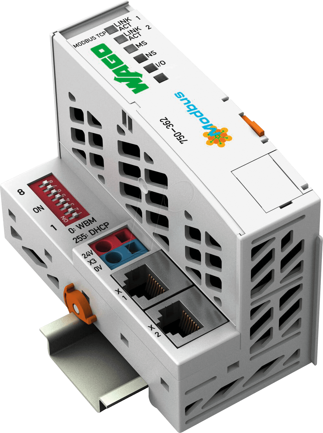WAGO 750-362 - Feldbuskoppler Modbus TCP - 4. Generation