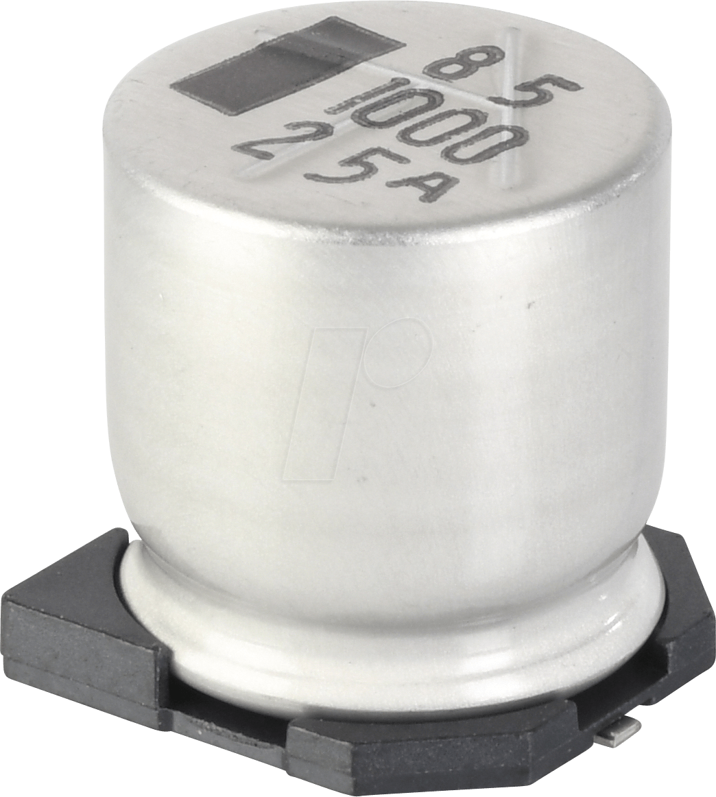 SUNC 25CE10AX - SMD-Elko, 10µF, 25V, 105°C, 1000h