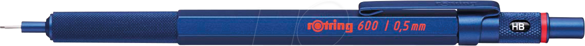 ROTRING 2114266 - rOtring 600 Druckbleistift, 0,5mm, blau