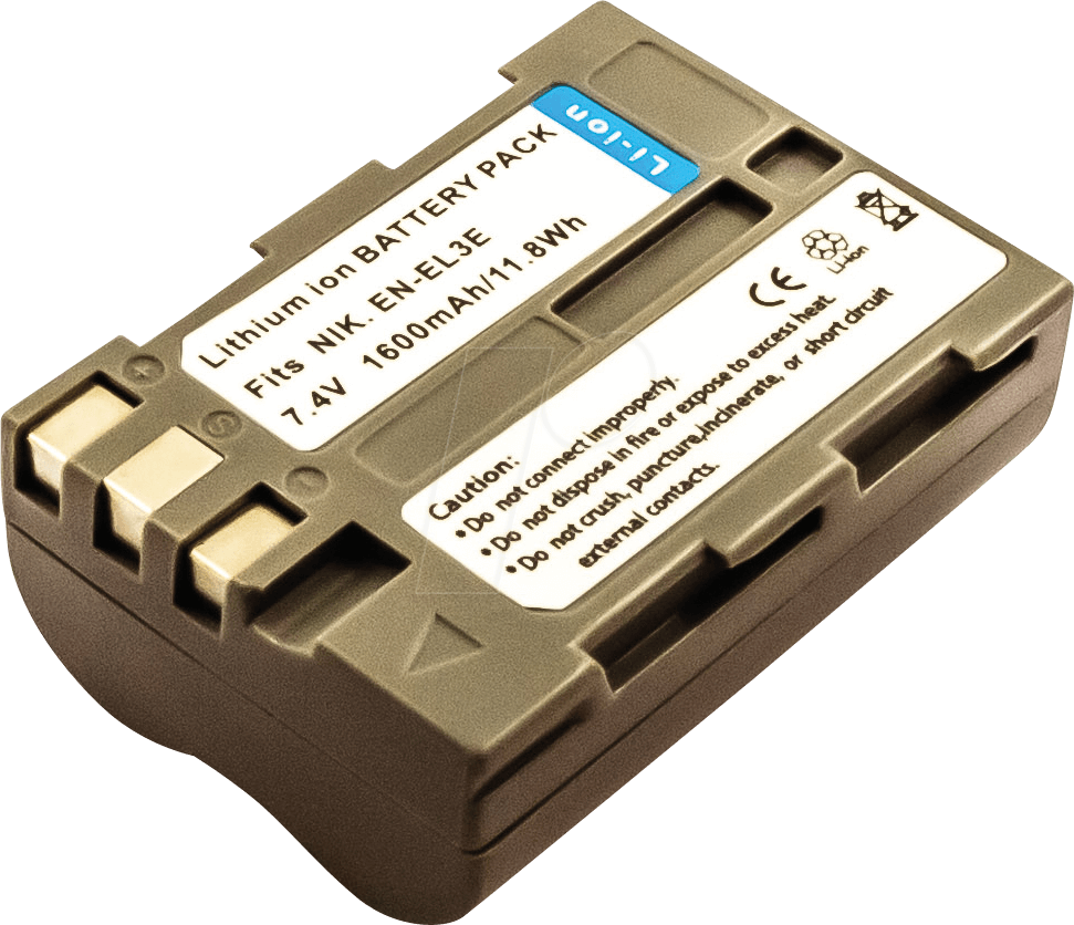 AKKU 40632 - Akku, Digitalkamera, kompatibel, 1600 mAh