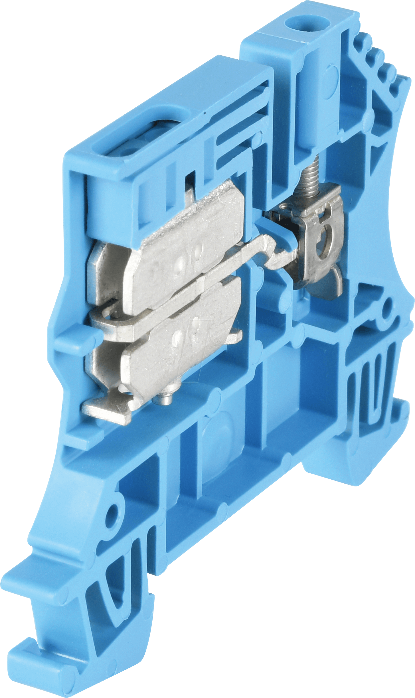 WNT 2.5 10X3 - Reihenklemme mit Trenner Klippon® Connect, W-Serie blau