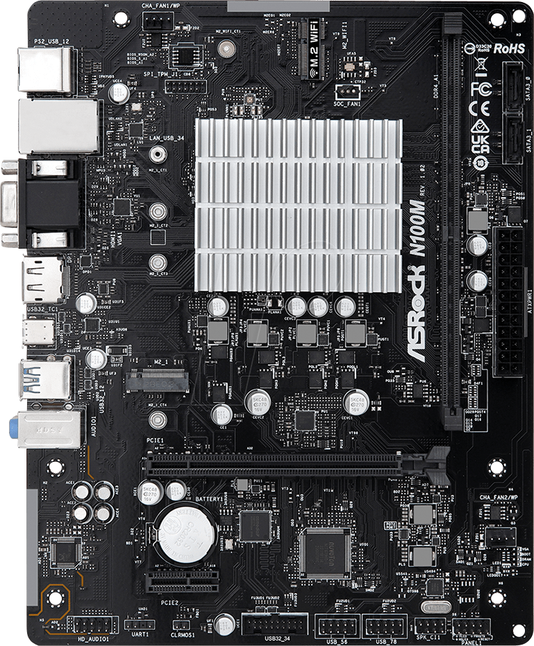 ASR 90MXBK80 - ASRock N100M