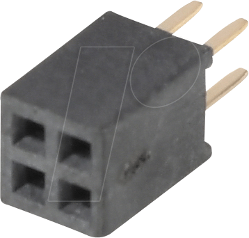 BKL 10120650 - Buchsenleiste 1,27mm 2x2 gerade