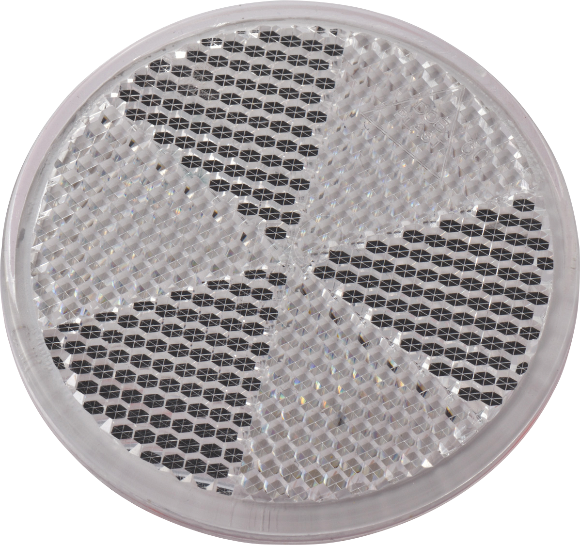 ANHGR 6011 - Anhänger - Reflektor, rund, selbstklebend, weiß