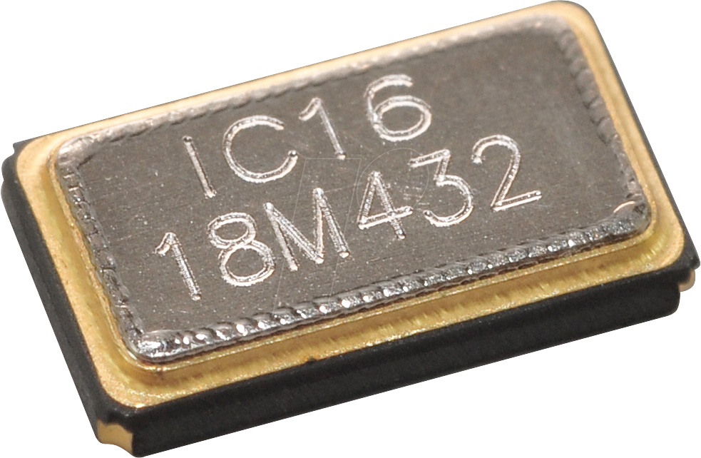 IC16SMD10.0 - SMD-Quarz, Keramik 10MHz ±30ppm, 20pF, 6,2mm x 3,7mm x 1,2mm